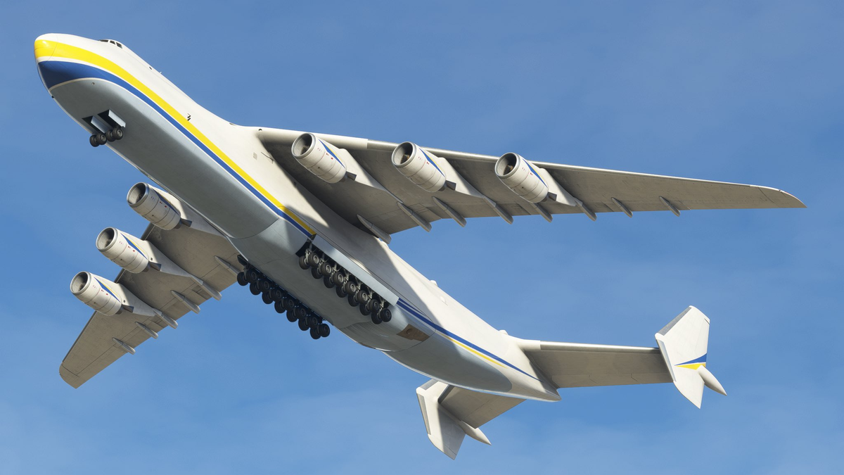 The World's Biggest Airplane, Destroyed In Ukraine, Is Coming To Flight Simulator